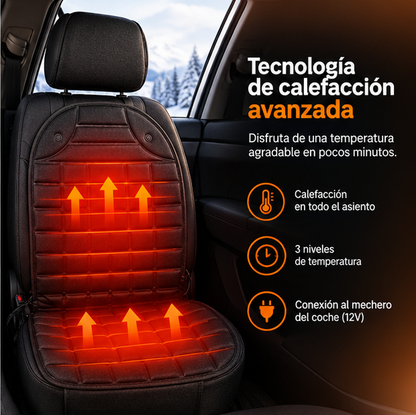 Funda calefactable universal para coche (12V) (1 Unidad)